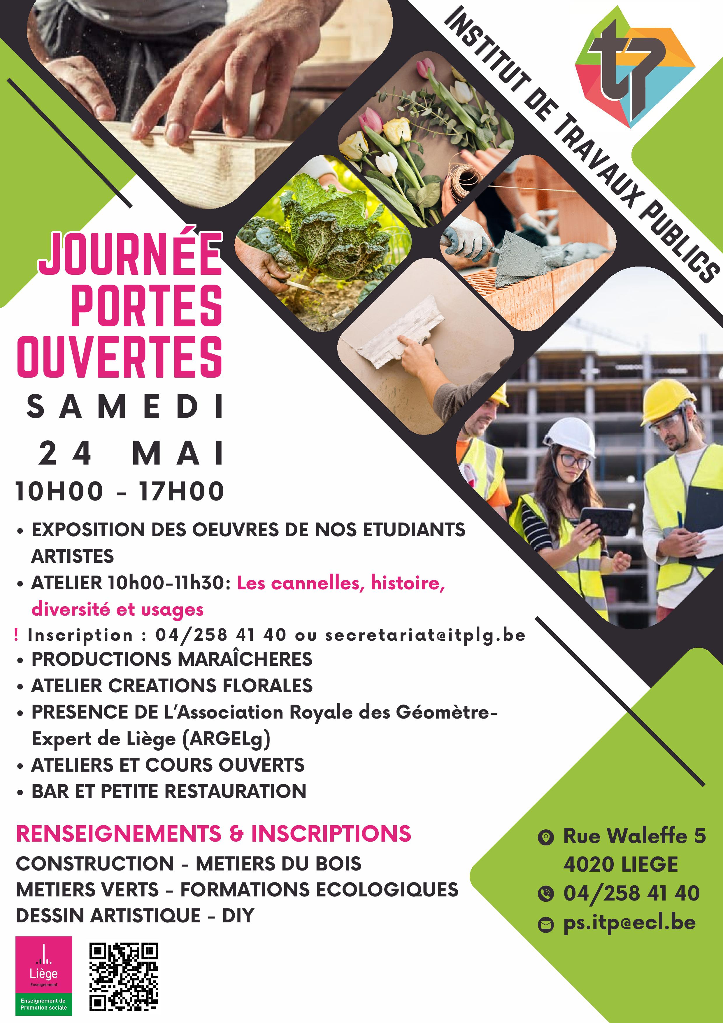 Affiche portes ouvertes 2025
